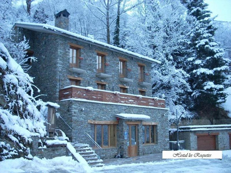 Hostal Les Roquetes Queralbs Exteriér fotografie